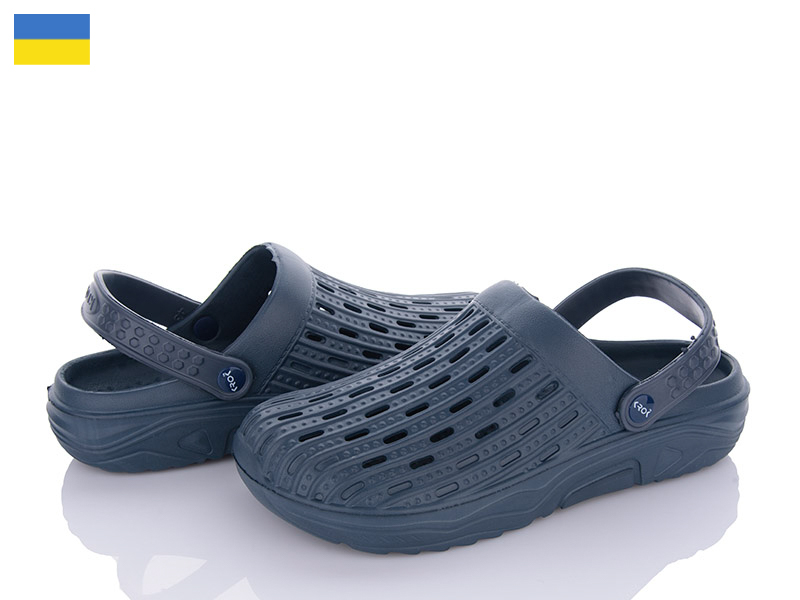 Кроксы Vladimir (41-45) Крок C71 т.синій (лето)