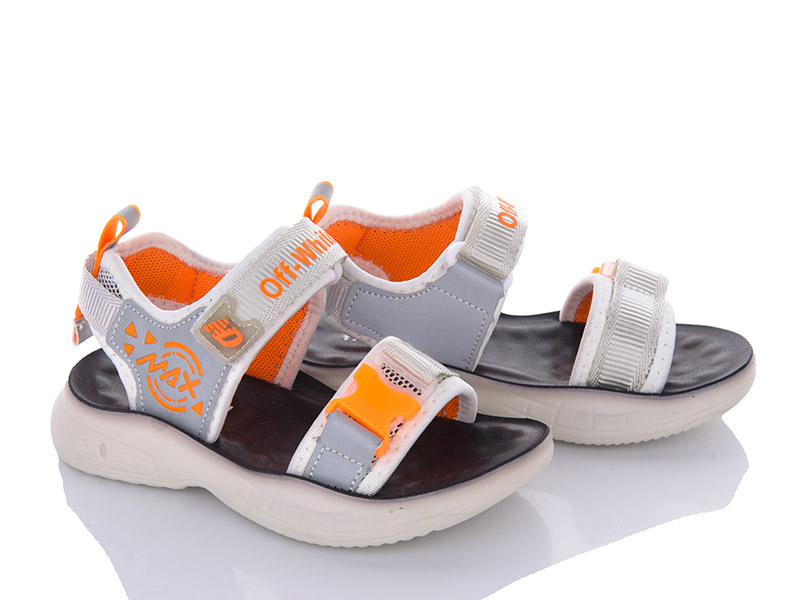 Босоножки VIOLETA (26-31) DL47-B10 grey-orange (лето)