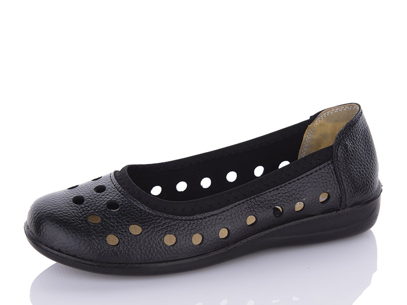 Туфли RGP (38-43) 215 black (лето)