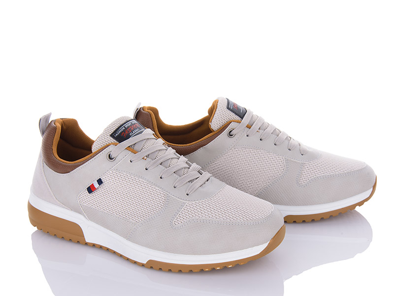 Кроссовки VIOLETA (40-45) 20-971 grey (деми)