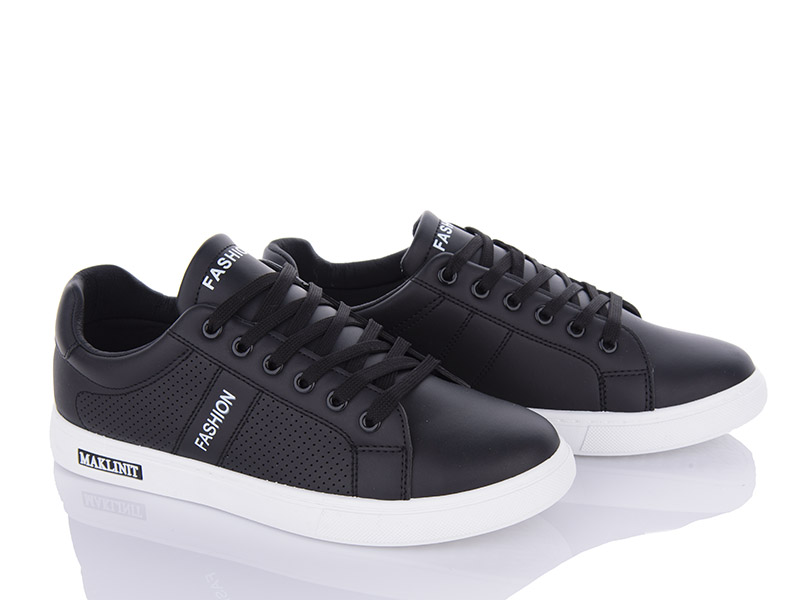 Кроссовки VIOLETA (40-45) 20-980 black (деми)