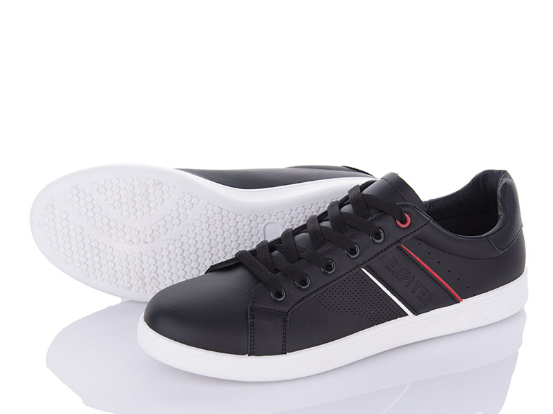 Кроссовки VIOLETA (40-45) 9-781 black (деми)