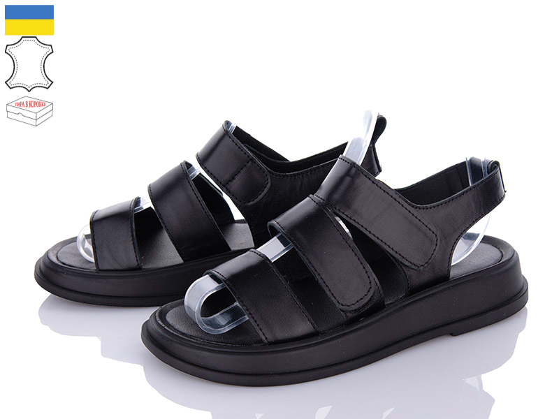 Босоножки Viscala (36-40) 23212-110 чорний (лето)