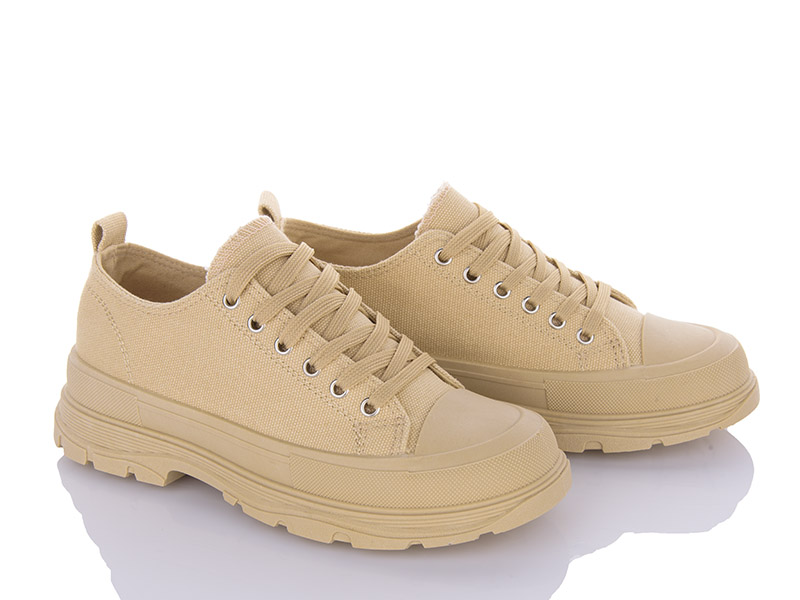 Кроссовки VIOLETA (36-41) 20-868 khaki (деми)