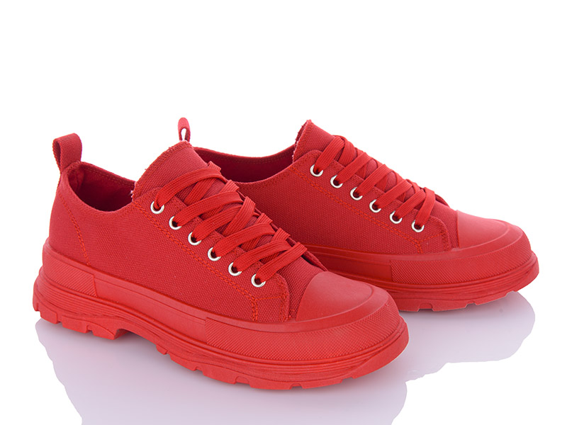 Кроссовки VIOLETA (36-41) 20-868 red (деми)