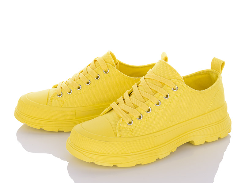 Кроссовки VIOLETA (36-41) 20-868 yellow (деми)