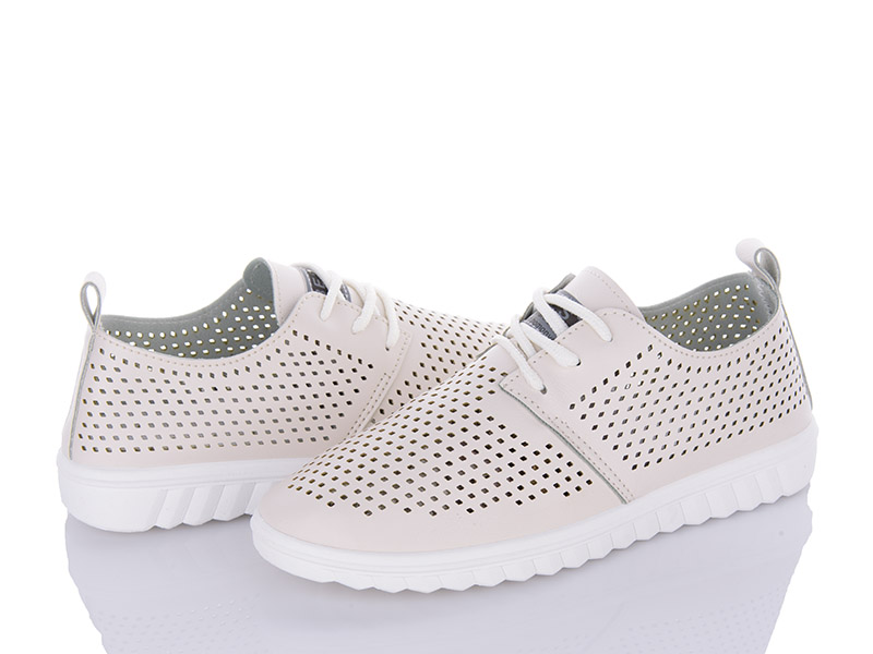 Кроссовки VIOLETA (36-41) 9-760 beige (лето)