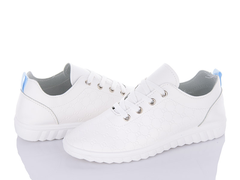 Кроссовки VIOLETA (36-41) 9-765 white (деми)