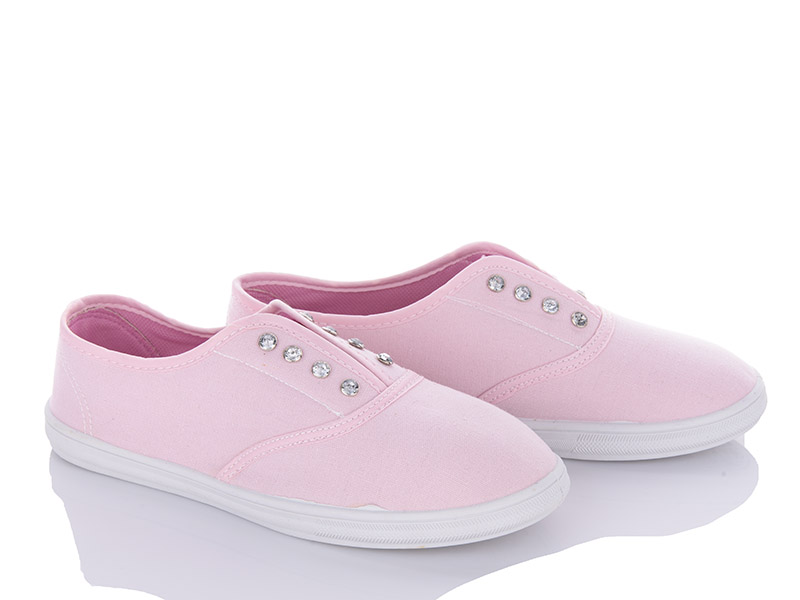 Слипоны VIOLETA (36-40) 1-101 pink (деми)