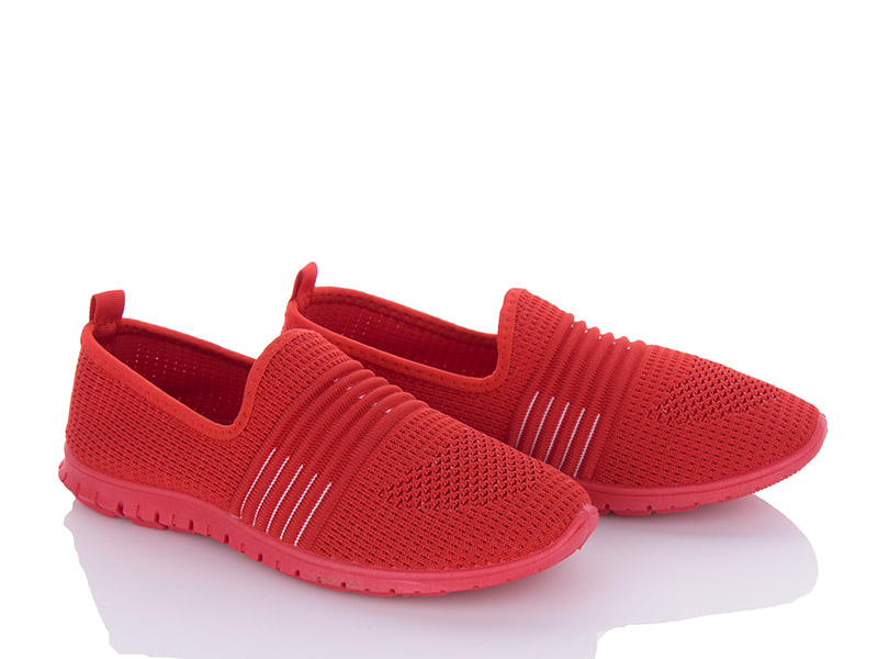 Кроссовки VIOLETA (36-41) 20-652 red (лето)