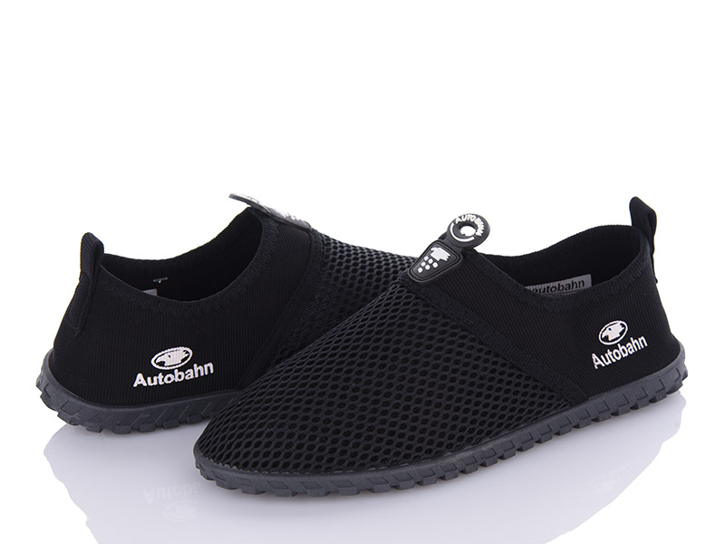 Кроссовки VIOLETA (36-40) 45-15 black (лето)