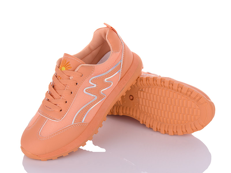 Кроссовки VIOLETA (37-41) 45-59 orange (деми)