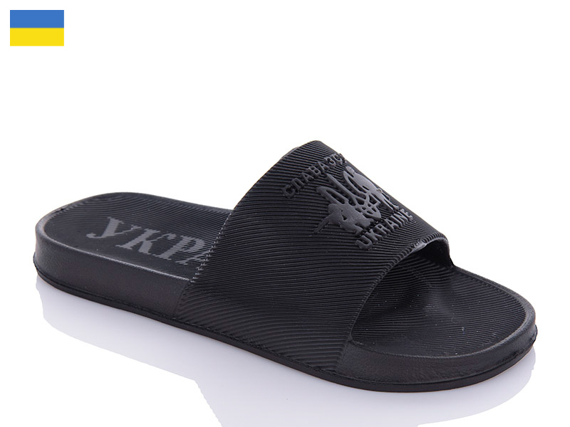 Шлепанцы Inblu (40-45) П40 black (лето)