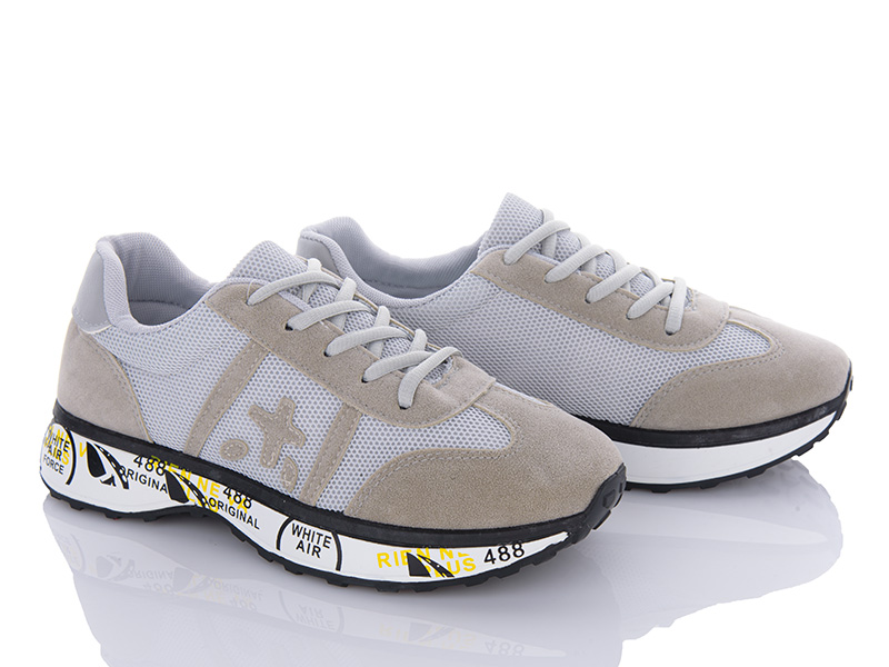 Кроссовки VIOLETA (36-41) 149-14 grey (деми)
