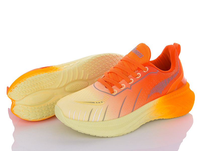 Кроссовки VIOLETA (36-41) 179-4 orange (деми)