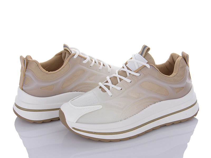 Кроссовки VIOLETA (36-41) 172-29-172-38 khaki (деми)
