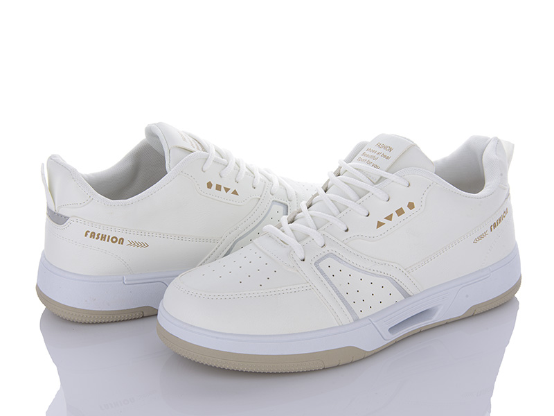 Кроссовки VIOLETA (40-45) 9-786 white (деми)