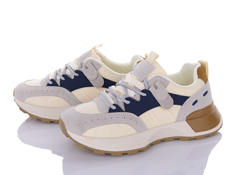 Кроссовки VIOLETA (36-41) 170-21 beige (деми)
