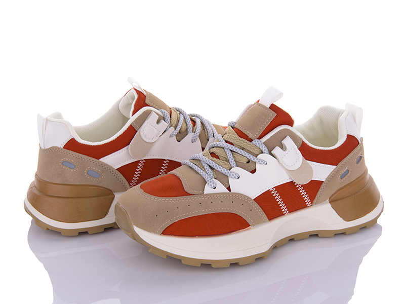 Кроссовки VIOLETA (36-41) 170-21 orange (деми)