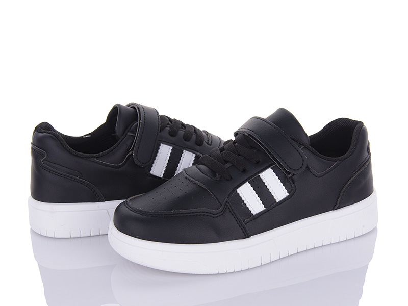 Кроссовки VIOLETA (36-40) 182-9 black (деми)
