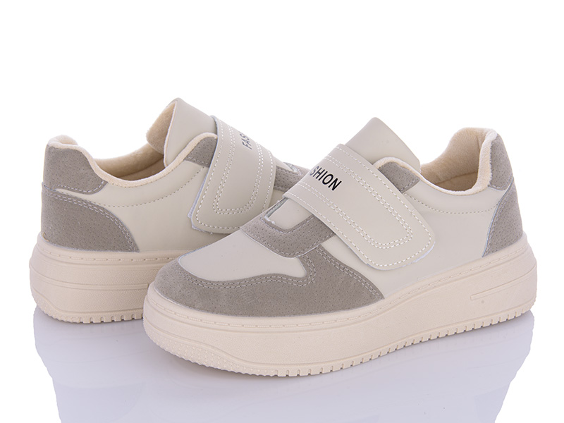 Кроссовки VIOLETA (36-41) 150-29 beige (деми)