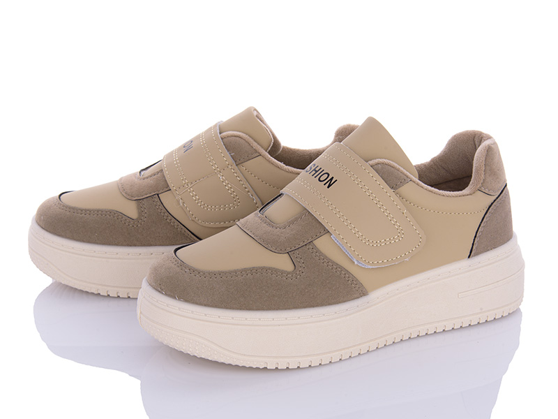 Кроссовки VIOLETA (36-41) 150-29 khaki (деми)