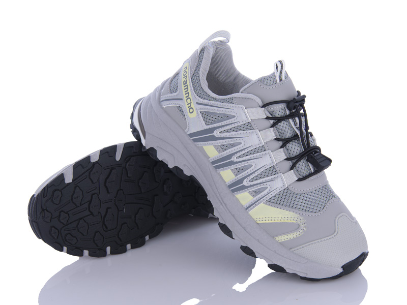 Кроссовки VIOLETA (36-40) 197-148 grey-green (деми)