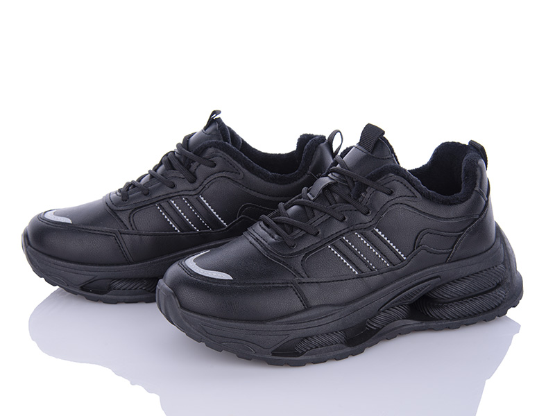Кроссовки VIOLETA (36-41) 169-24 black (деми)