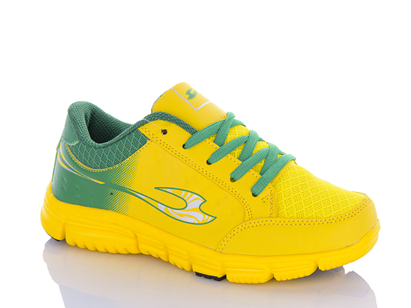 Кроссовки Lancast (36-41) 8397 yellow (деми)
