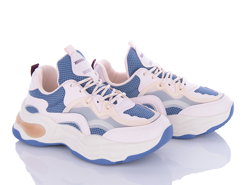 Кроссовки VIOLETA (36-41) 170-26 blue-pink (деми)