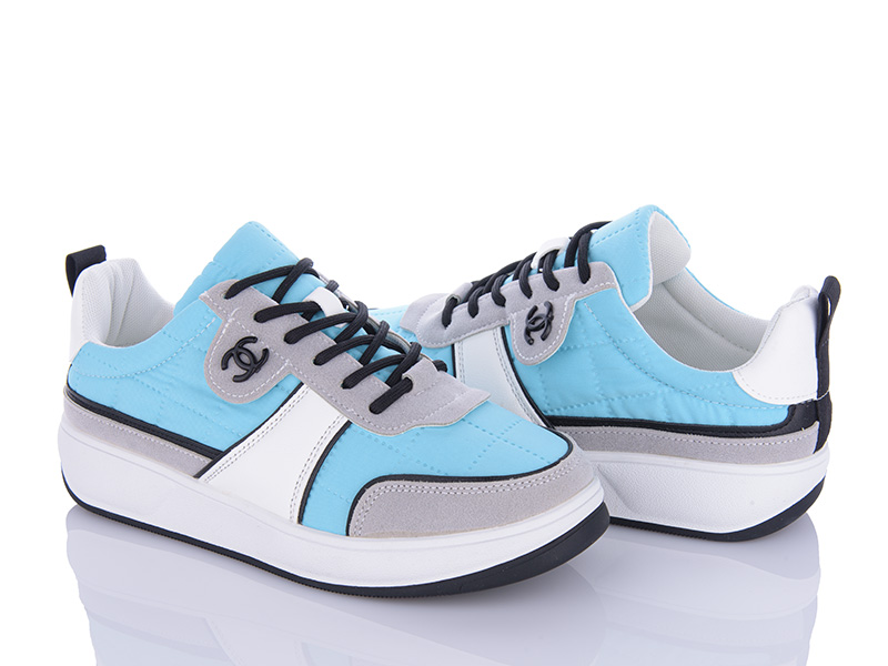 Кроссовки VIOLETA (36-40) 197-159 blue (деми)