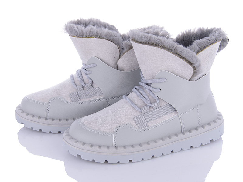 Ботинки VIOLETA (36-41) 143-39 grey (зима)