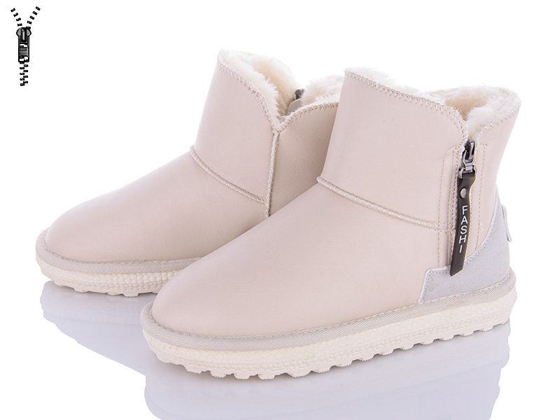 Угги VIOLETA (36-40) 197-66 beige (зима)
