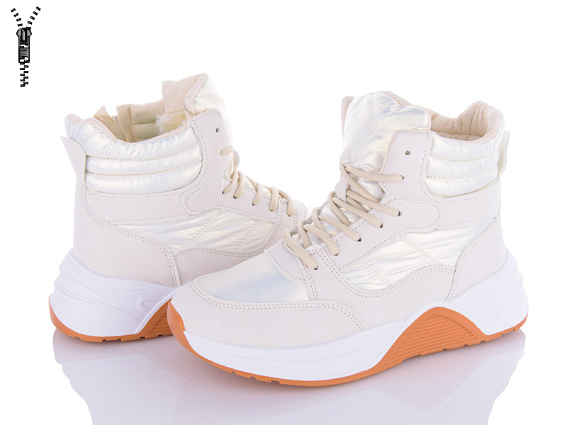 Ботинки VIOLETA (36-41) 9-783 beige (зима)
