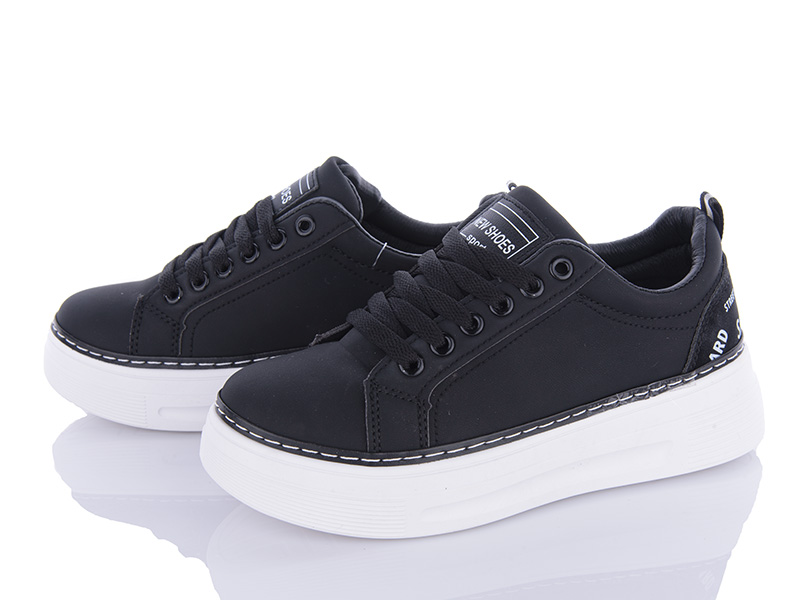 Кроссовки VIOLETA (36-41) 9-795 black (деми)