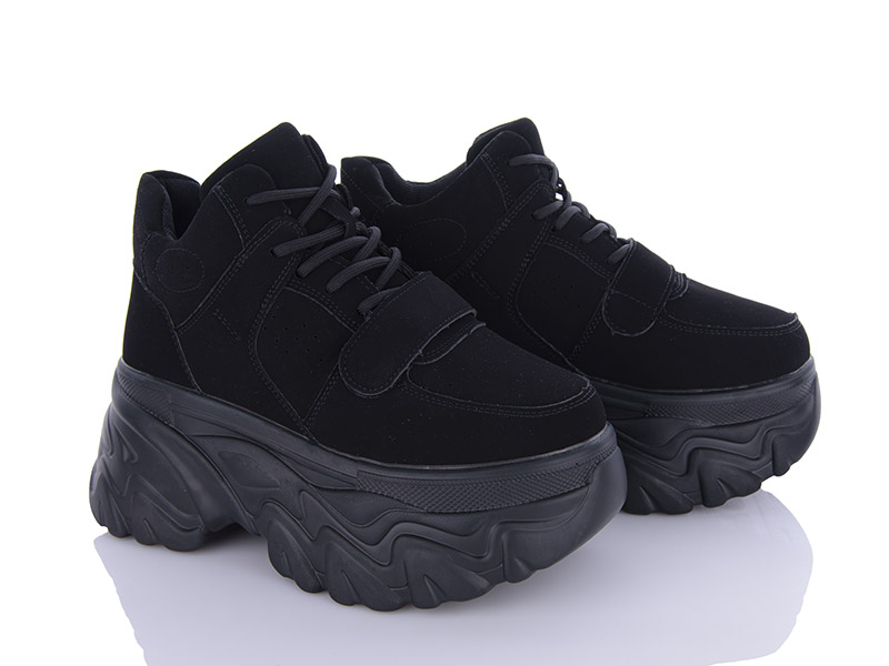 Кроссовки VIOLETA (36-41) 197-158 black (деми)