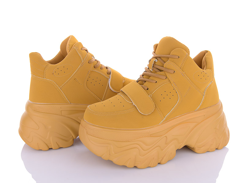Кроссовки VIOLETA (36-41) 197-158 khaki (деми)