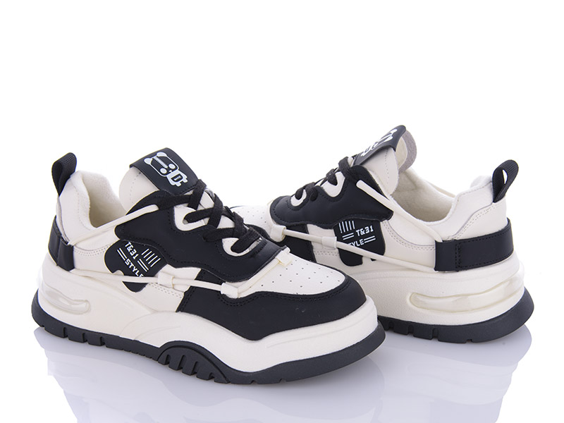 Кроссовки VIOLETA (36-40) 197-162 black (деми)