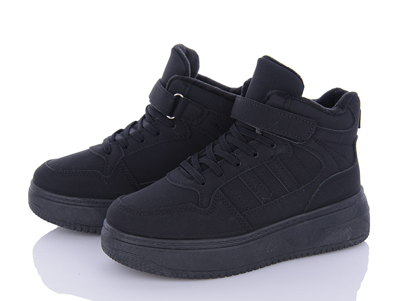 Кроссовки VIOLETA (32-37) 150-35 black уценка (деми)