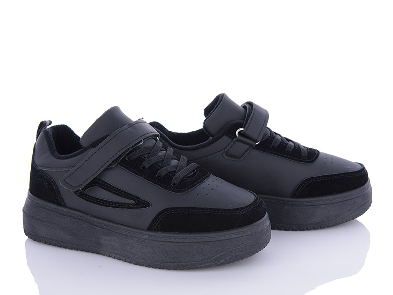 Кроссовки VIOLETA (32-37) 150-37 black уценка (деми)