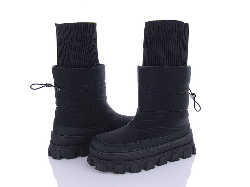 Дутики VIOLETA (36-41) 197-165 black (зима)