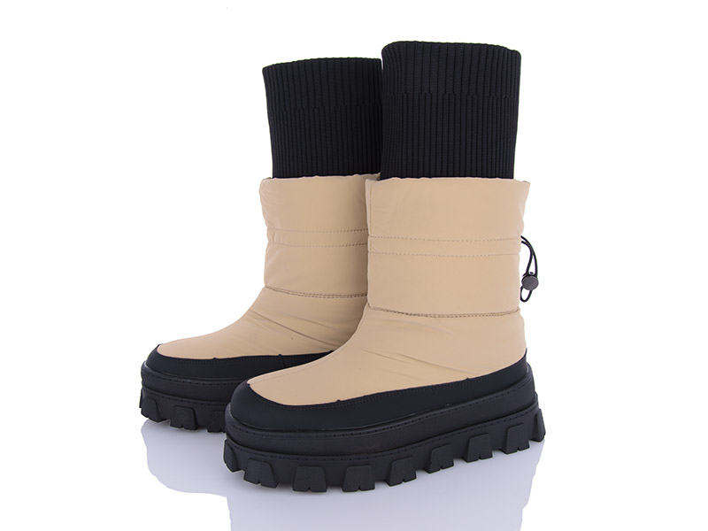 Дутики VIOLETA (36-41) 197-165 khaki (зима)