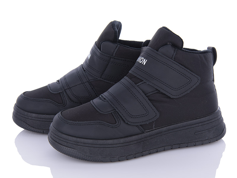 Кроссовки VIOLETA (36-41) 150-28 all black (деми)