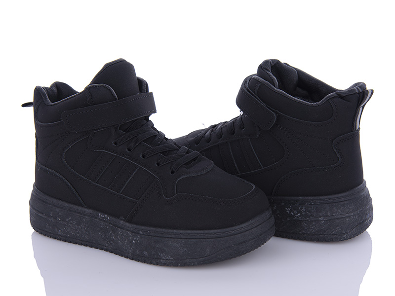 Кроссовки VIOLETA (32-37) 150-41 black уценка (зима)