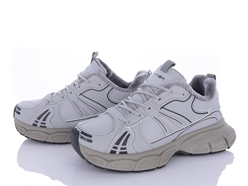 Кроссовки VIOLETA (36-40) 197-153 grey (деми)