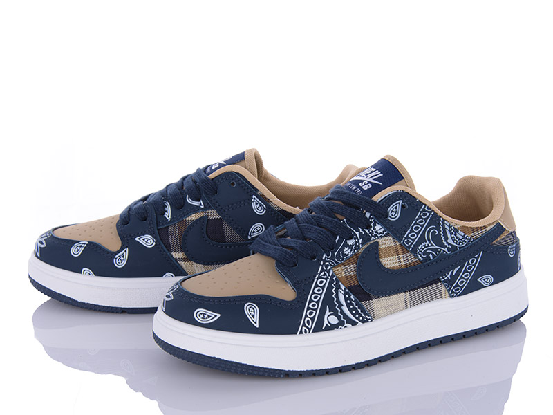 Кроссовки VIOLETA (36-41) 169-23 navy (деми)