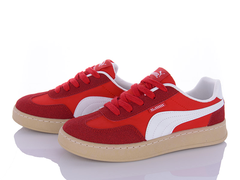 Кроссовки VIOLETA (36-40) 182-14 red (деми)