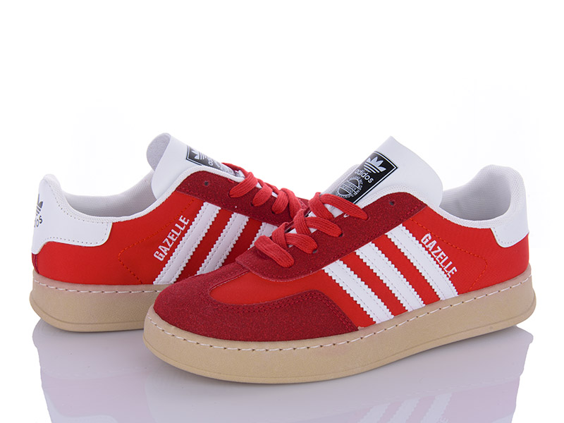 Кроссовки VIOLETA (36-40) 182-15 red (деми)