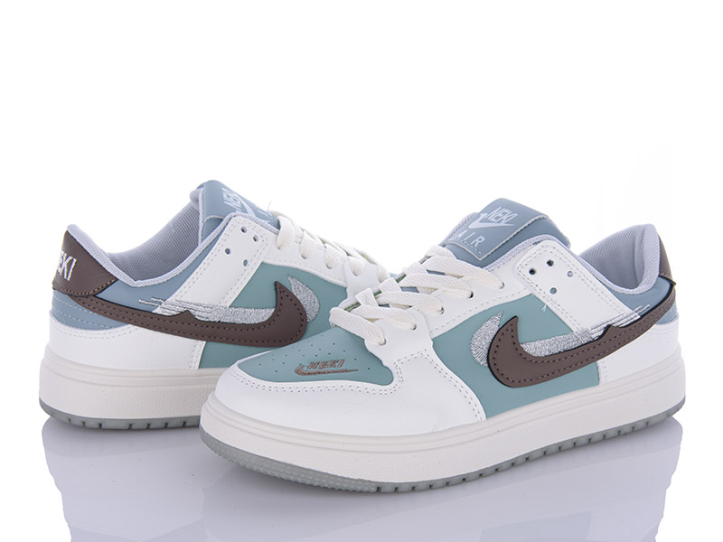 Кроссовки VIOLETA (36-40) 182-17 white-blue (деми)