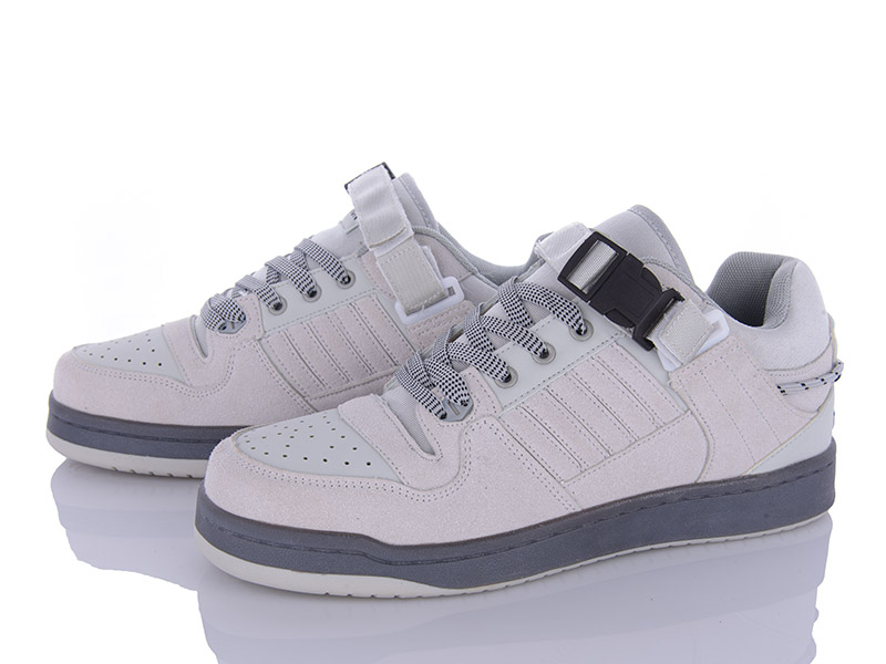 Кроссовки VIOLETA (40-45) 188-6 l.grey (деми)